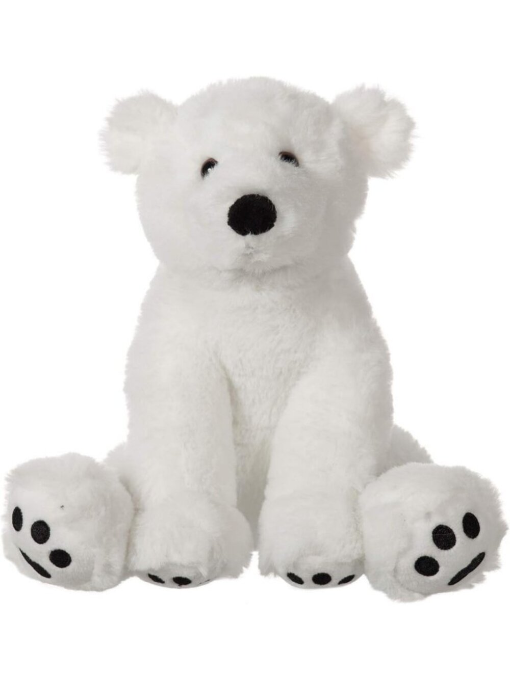 Soft Plush Polar Bear Stuffed Animal Toy - Cuddly & Perfect for Kids, 12